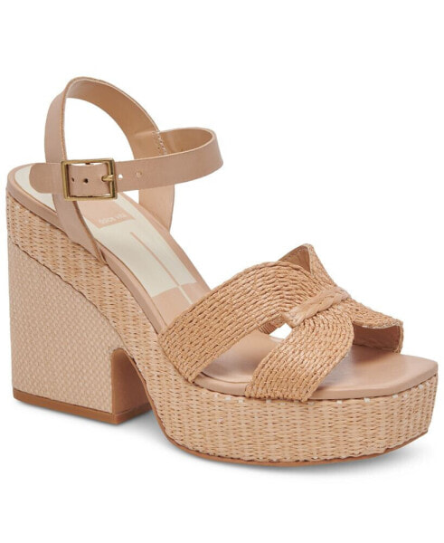 Women's Cale Platform Espadrille Two-Piece Sandals