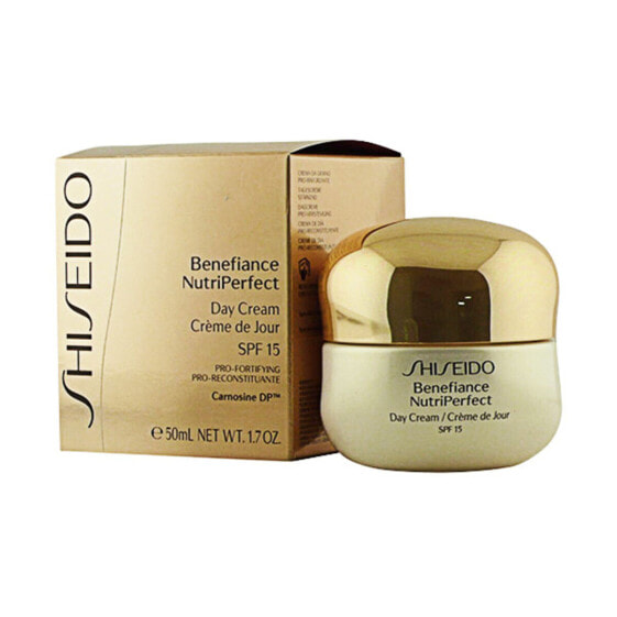 Дневной антивозрастной крем Benefiance Nutriperfect Day Shiseido Shiseido-0768614191100 Spf 15 15 ml 50 ml