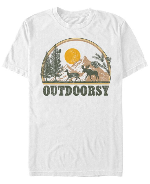 Men's Outdoorsy Short Sleeves T-shirt