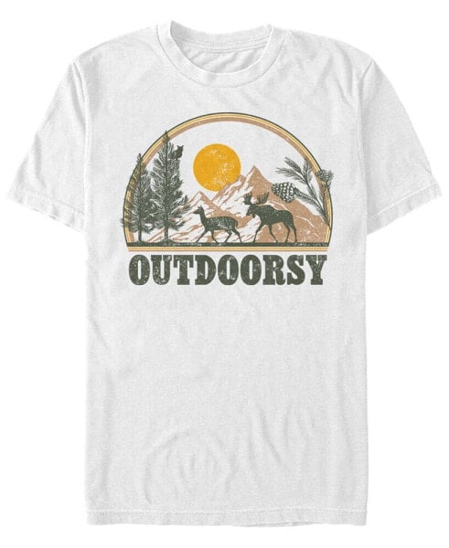 Men's Outdoorsy Short Sleeves T-shirt