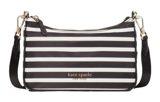 Черно-белая женская сумка kate spade Sam K4469-960