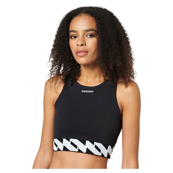 Спортивный топ Superdry Code Elastic Crop Top