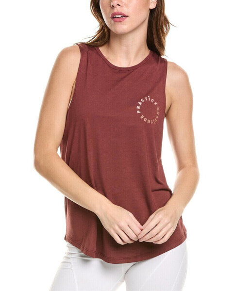 Spiritual Gangster Practice Gratitude Namaste Dry Tank Women's