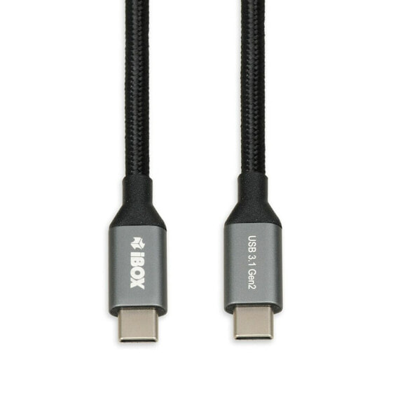 Cable USB C Ibox IKUMTC31G2 Black 0,5 m