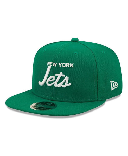 Men's Kelly Green New York Jets Griswold Historic Original Fit 9FIFTY Snapback Hat