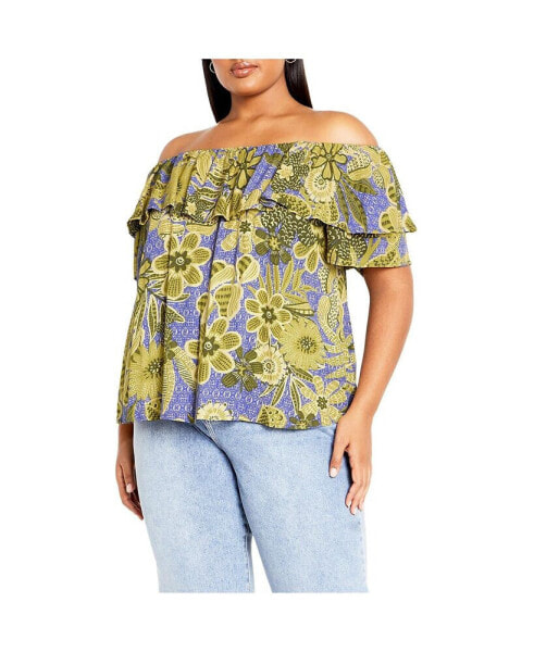 Plus Size Daydream Top