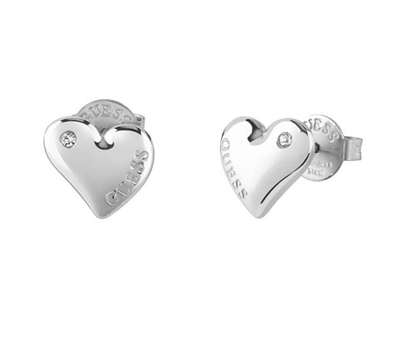 Серьги Guess Fluid Hearts JUBE02303JWRHT/U