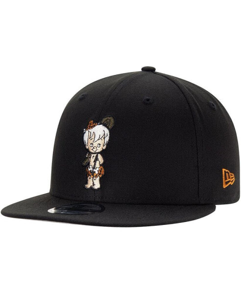 Men's Bamm-Bamm Black The Flintstones 9FIFTY Snapback Hat