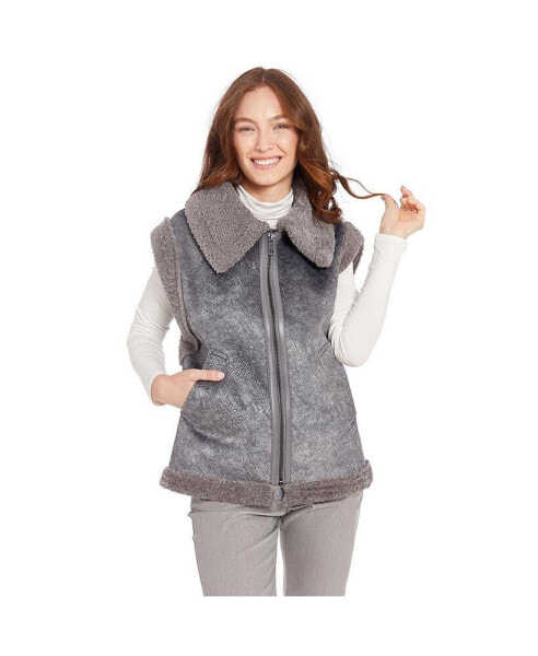 Women's Sarah Faux Shearling Vest