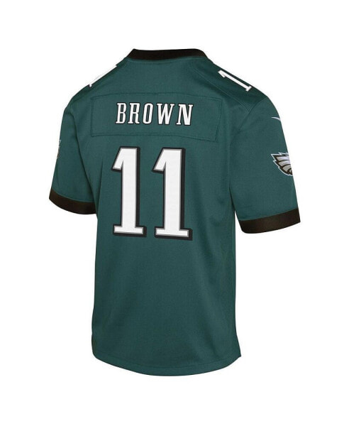 Футболка для малышей Nike A.J. Brown Midnight Green Philadelphia Eagles.