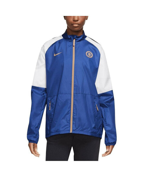 Men's Chelsea Blue 2023/24 Academy AWF Raglan Full-Zip Jacket