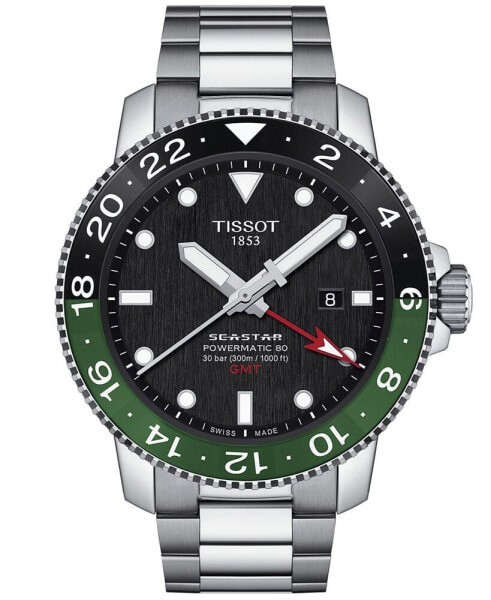 Часы Tissot Seastar 1000 Powermatic 80 GMT