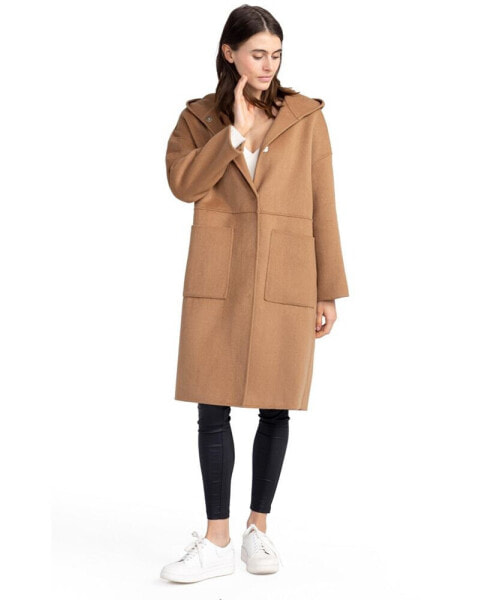 Women's Sunday Morning Hooded Coat