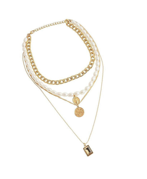 Women's Coin Multi-Layer Necklace