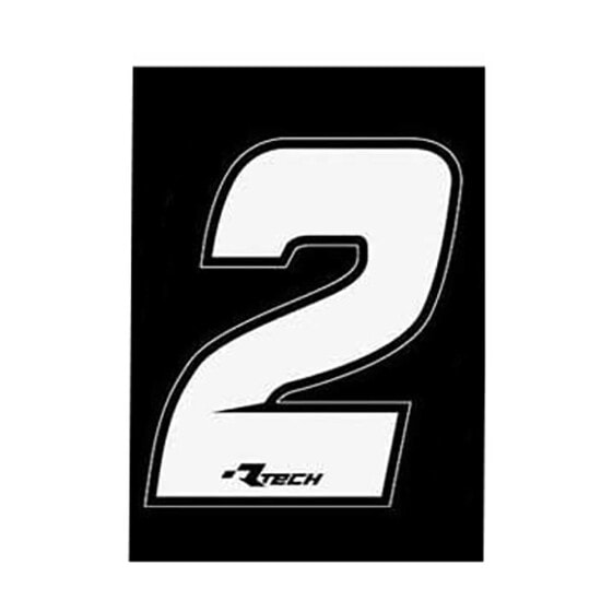 RTECH Number 2 Stickers 10 Units