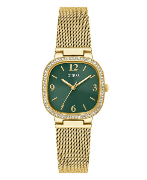 Women's Analog Gold-Tone Stainless Steel and Mesh Watch 32mm