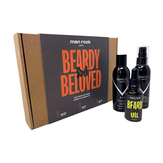 Dárková sada péče o vousy Oak Moss (Beard Care Gift Set)