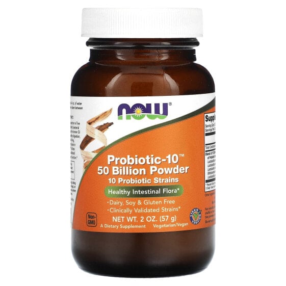 Probiotic-10 Powder, 50 Billion, 2 oz (57 g) (50 Billion per g)