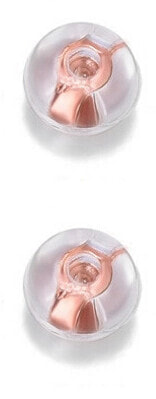 Earring closure - 2 pairs Silicone Rose Gold