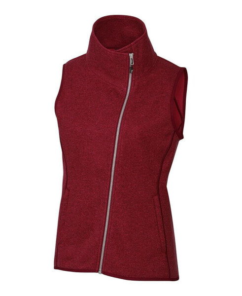 Plus Size Mainsail Women Sweater Knit Asymmetrical Vest