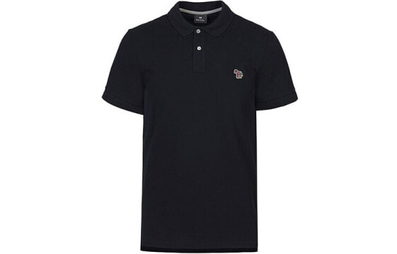 Paul Smith 棉质纯色短袖Polo衫 男款 黑色 送礼推荐 / Поло Paul Smith Polo M2R-534L-AZEBRA-79