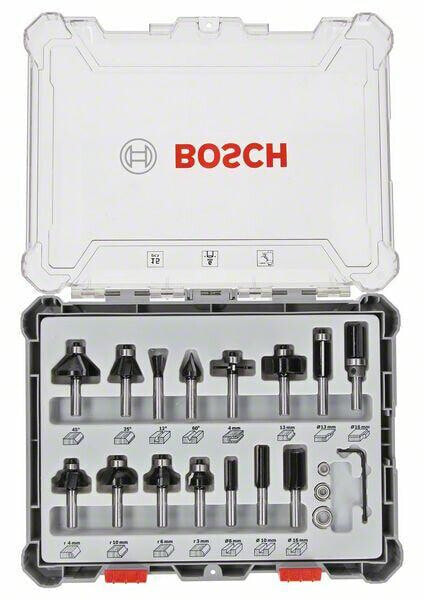 Bosch Cutter Set 15 шт. Ручка 6 мм