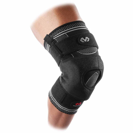MC DAVID Elite Engineered Elastic Knee Brace With Dual Wrap And Hinges