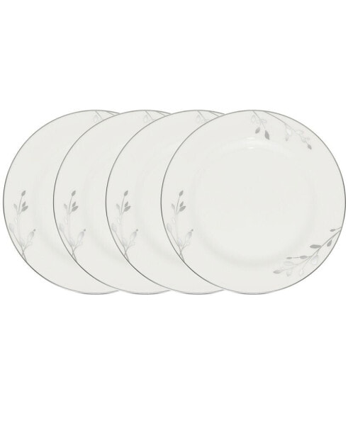 Birchwood Set of 4 Bread Butter and Appetizer Plates, Service For 4