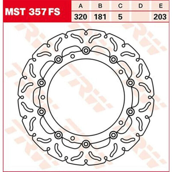 TRW Contour BMW F 800 GT Abs 19 Brake Disc