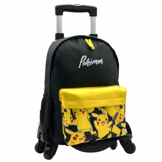 School Rucksack with Wheels Pokémon Pikachu 42 x 31 x 13,5 cm
