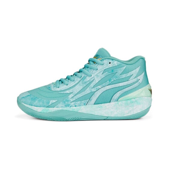 [378284-01] Mens Puma LAMELO BALL MB.02 'LUNAR NEW YEAR JADE'