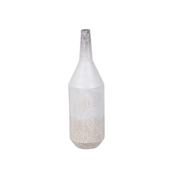 Vase White Iron 15 x 15 x 50,5 cm