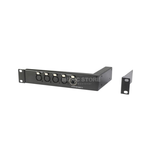 MA Lighting 4Port Node 19" Installation Kit XLR Rackmount, XLR/Ethernet Front