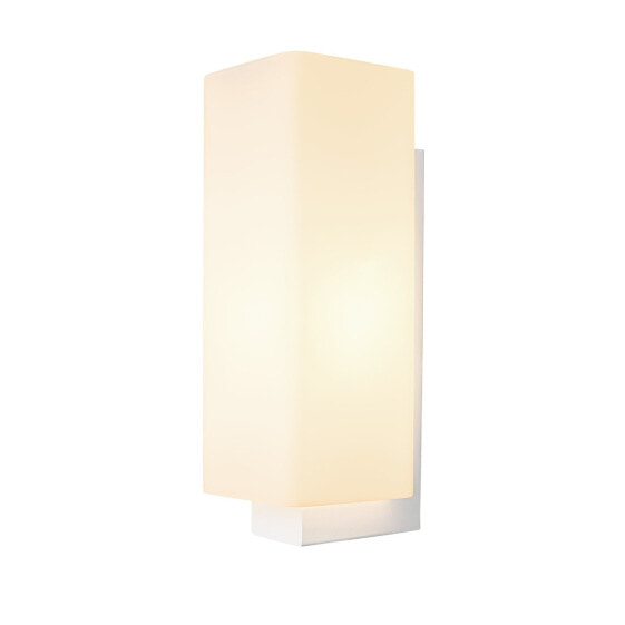 SLV Quadrass - Surfaced - Square - 1 bulb(s) - E27 - IP20 - White