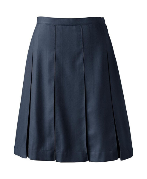 Юбка Lands' End Box Pleat  Top of Knee