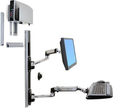 Ergotron Uchwyt ścienny na monitor do 32" LX Wall Mount System (45-247-026)