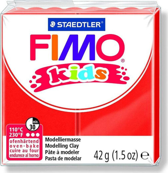 Fimo Masa plastyczna termoutwardzalna Kids czerwona 42g