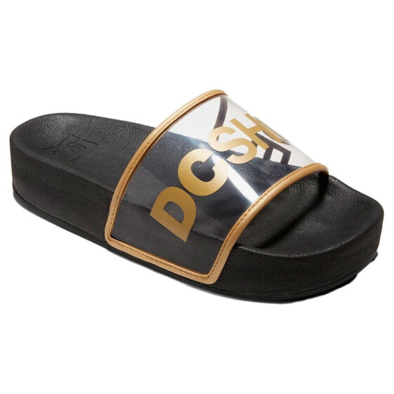 DC Shoes Slider Platform Se Sandals