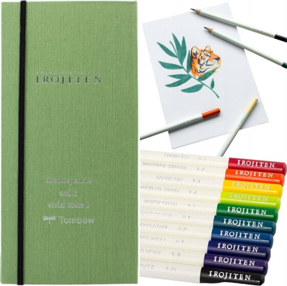 Tombow Tombow Color pencil IROJITEN set volume 2: Vivid tone l, 10 pc(s)