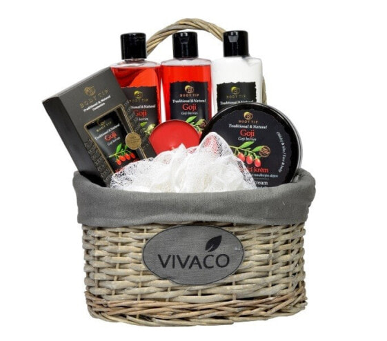 Набор косметики для тела Vivaco с экстрактом кустовницы и маслом миндаля