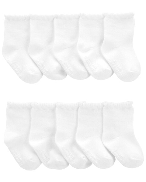 Baby 10-Pack Crew Socks 12-24M