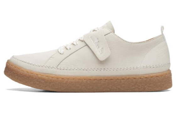 Кроссовки женские Clarks Comfortable Breathable Low Top White