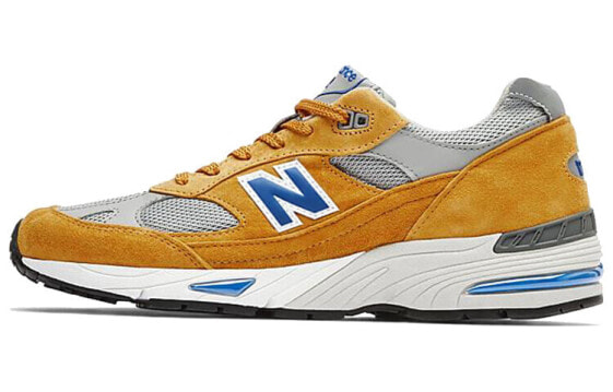 Кроссовки мужские New Balance NB M991YBG(D) Желто-серые 低帮