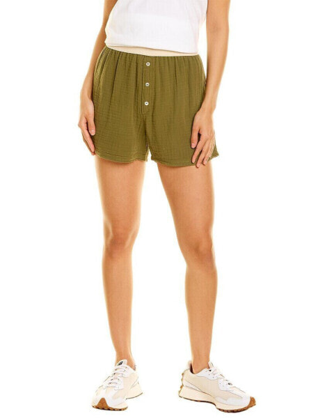 Donni. Bubble Boxer Short Women's Green Xxs