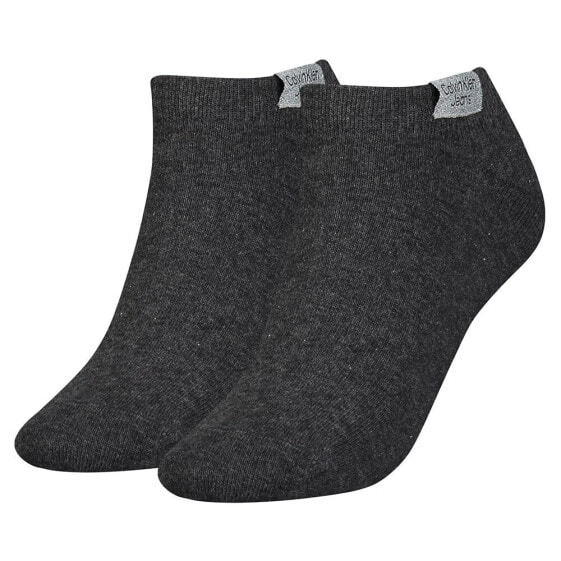 CALVIN KLEIN Patch socks 2 pairs