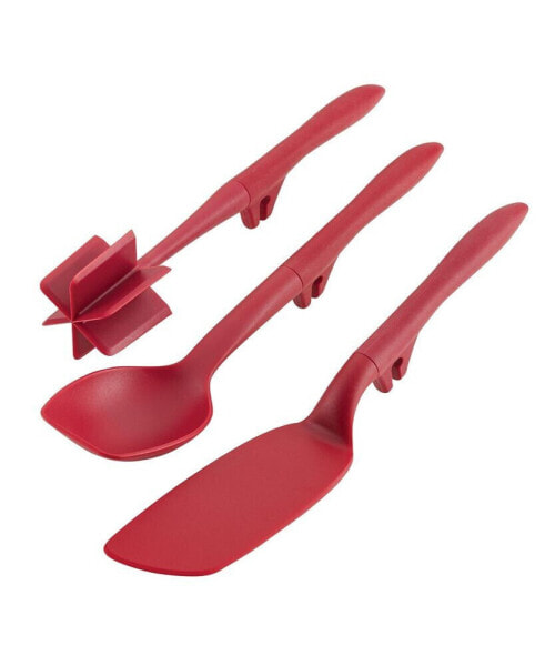 Tools and Gadgets Lazy Chop and Stir, Flexi Turner, and Scraping Spoon Set