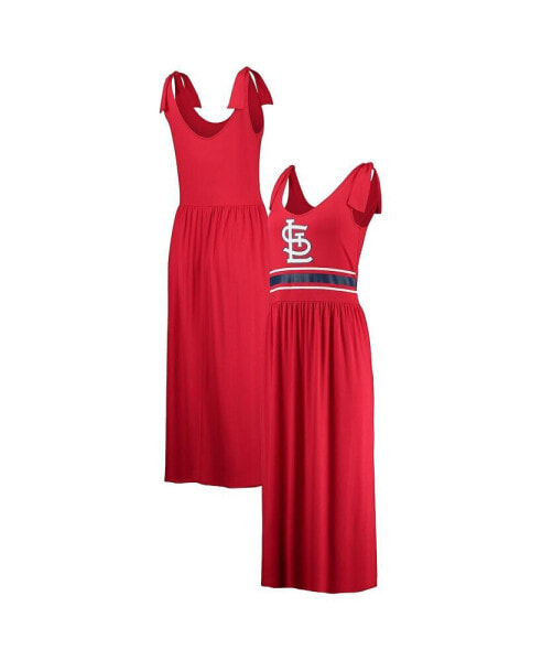 Макси-платье женское G-III 4Her от Carl Banks красное Сент-Луис Кардиналс "Game Over"