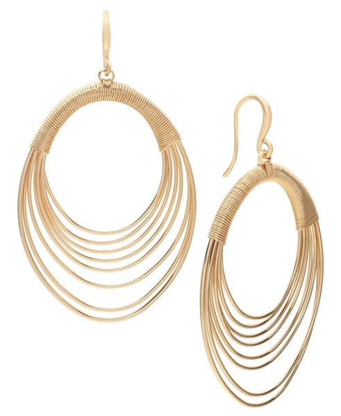 Layered Oval Drop Earrings, Created for Macy's