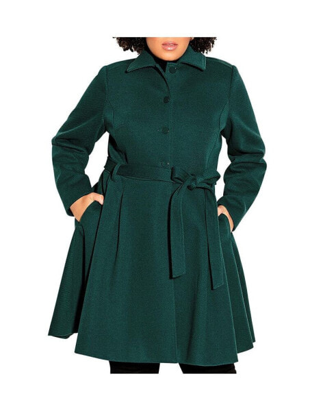 Plus Size Blushing Belle Coat