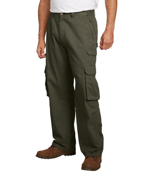 Big & Tall by KingSize Side-Elastic Stacked Cargo Pocket Pants